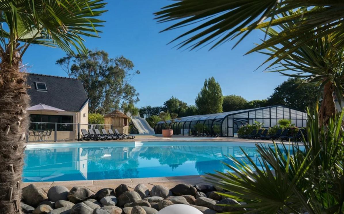 Mobil-Home 6 Personnes - Bretagne - Piscine - Plage Trégunc Eksteriør billede
